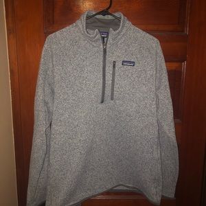 Men’s Patagonia Better Sweater 1/4 Zip Fleece Larg